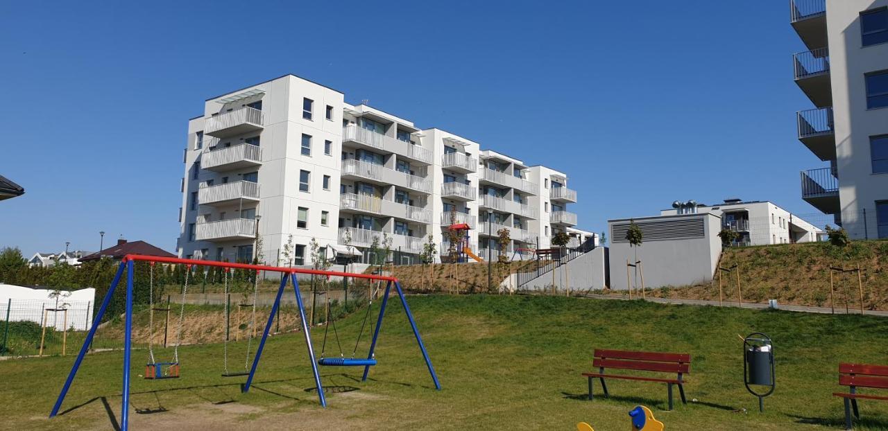Nowoczesny Apartament Z Garazem Morelova Gdansk Bagian luar foto